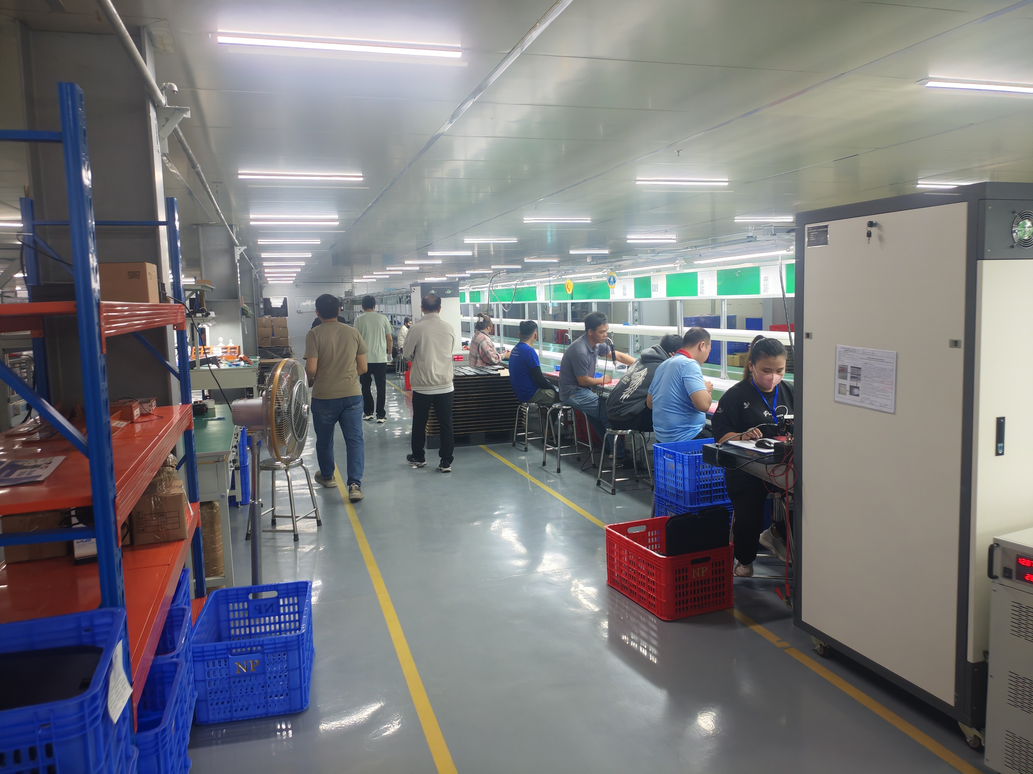 World-class customer factory tour at New Power Technology Vietnam OEM manufacturing base