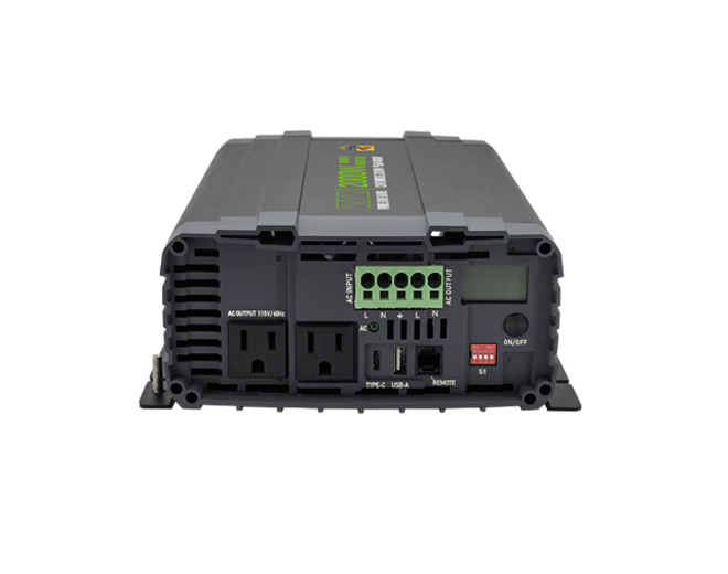 2000W 12V Pure Sine Wave Inverter with UPS Transfer Switch